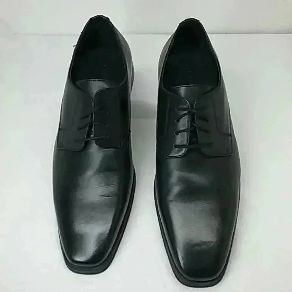 14 & union leather upper men dress shoes
